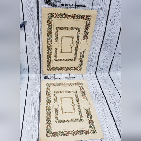 2 Hazels Art Print Originals Vintage Decoupage Craft Paper Only - Picture 1 of 8